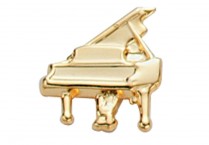 GOLD PIANO TACK PIN