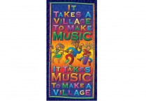 Music in Our Village IT TAKES A VILLAGE Poster