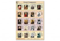 GREAT COMPOSERS POSTER