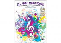 ALL ABOUT MUSIC SONGS! Paperback & Enhanced CD