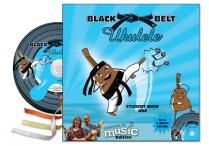 BLACK BELT UKULELE Student Book 1 with CD & BELTS