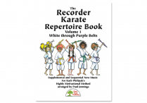 RECORDER KARATE REPERTOIRE BOOK Vol. 1 Book & CD