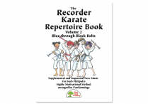 RECORDER KARATE REPERTOIRE BOOK Vol. 2 Book & CD