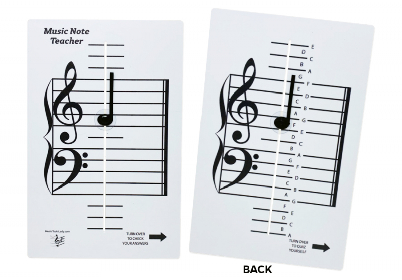 MUSIC NOTE TEACHER Note Finder Music in Motion