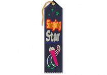 SINGING STAR AWARD RIBBON Package of 12