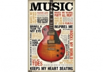 MUSIC INSPIRES ME Poster