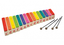 SONOR CHIME BAR SET featuring Boomwhacker colored bars