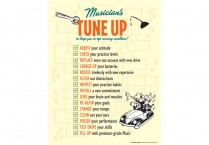 MUSICIAN'S TUNE-UP Poster