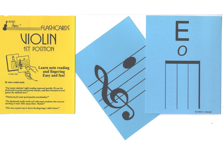 VIOLIN FLASHCARDS Music in Motion