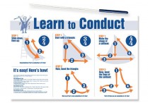 LEARN TO CONDUCT Poster & BATON