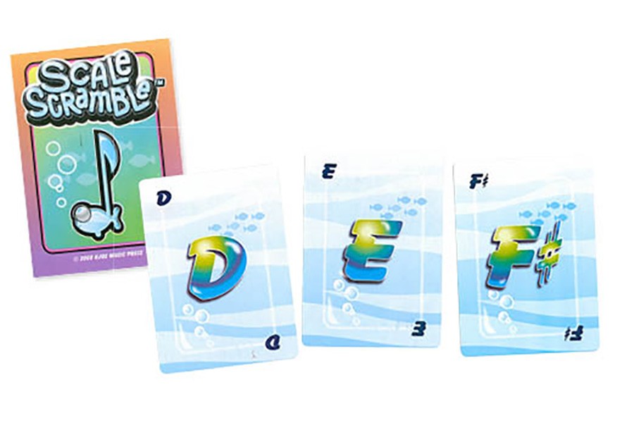 SCALE SCRAMBLE Card Game Music in Motion