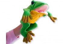 FREDDIE THE FROG HAND PUPPET