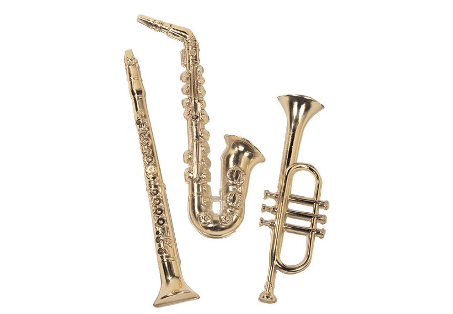 3-D BRASS INSTRUMENTS Music in Motion