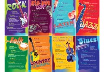 MUSIC GENRES Posters