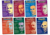 COMPOSERS  POSTERS SET