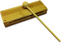 BAMBOO WOODBLOCK with Mallet