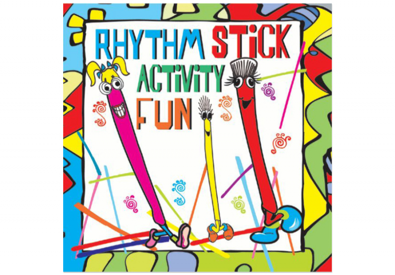 6.5 Rhythmic Rainbow Ribbon & 12 Stick Set FREE SHIPPING - TEN-O