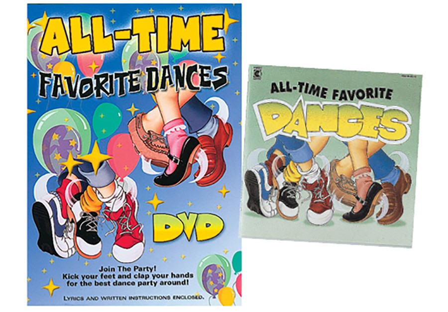 ALL-TIME FAVORITE DANCES CD & DVD Set Music in Motion