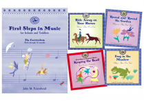 FIRST STEPS IN MUSIC: For Infants & Toddlers : The Curriculum/4-CDs
