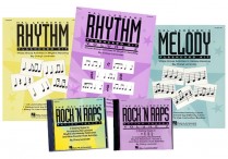 MELODY & RHYTHM FLASHCARD Kits & ROCK 'N' RHYTHM RAPS CDs