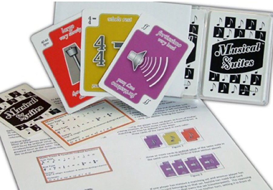 MUSICAL SUITES Card Game Music in Motion