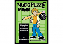 MUSIC PUZZLE MANIA Book & Enhanced CD