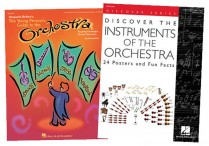 YOUNG PERSON'S GUIDE TO THE ORCHESTRA Book/CD & INSTRUMENTS OF THE ORCHESTRA Posters