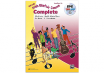 Alfred's KIDS UKULELE COURSE COMPLETE Book & DVD Plus Online Access