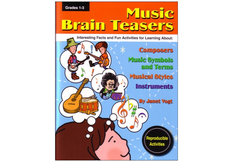 MUSIC BRAIN TEASERS Activity Book Music in Motion