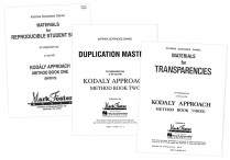 KODALY APPROACH Method Books 1-3 Transparencies