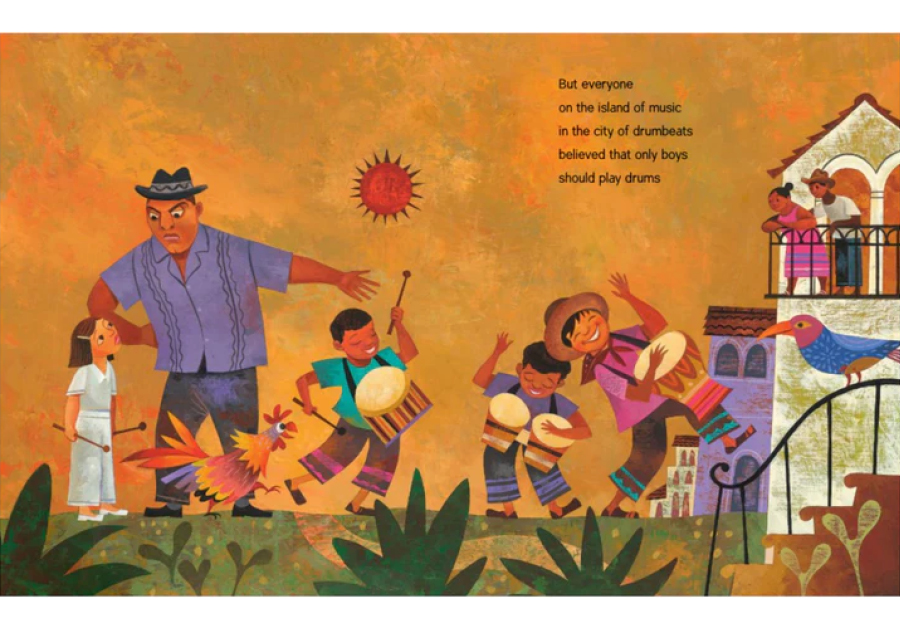 DRUM DREAM GIRL Hardback Music in Motion