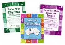 KNOW YOUR RHYTHMS, NOTES, SYMBOLS & TERMS Books/CDs
