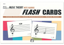 Essentials of Music Theory: NOTE NAMING FLASHCARDS