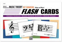 Essentials of Music Theory:  KEY SIGNATURE FLASHCARDS