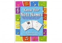 KNOW YOUR NOTE NAMES Workbook & CD