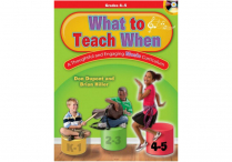 WHAT TO TEACH WHEN Gr. 4-5  Spiral Paperback & CD-Rom