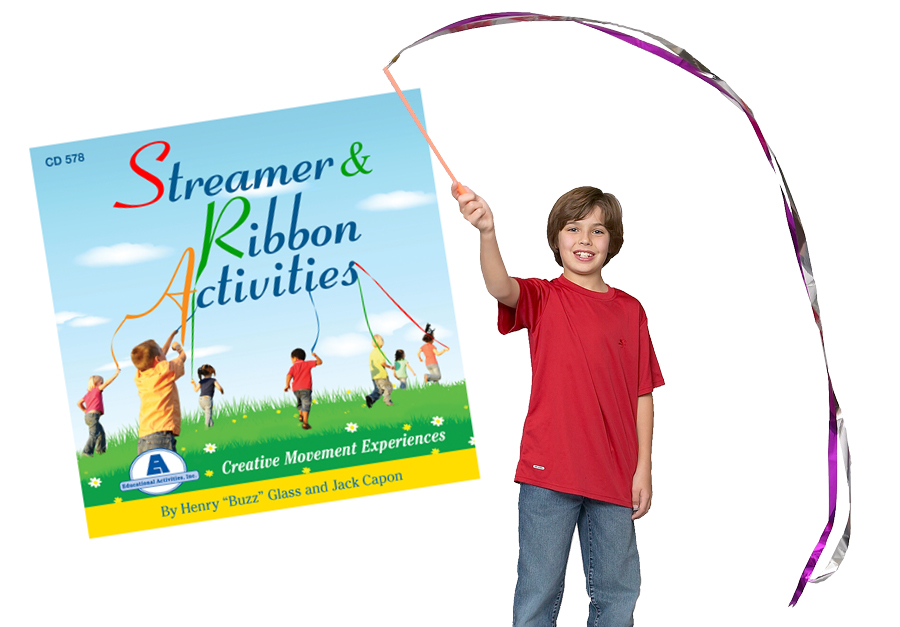 MAGIC STREAMERS and STREAMER & RIBBON ACTIVITIES CD Music in Motion