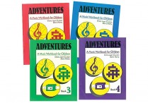 ADVENTURES: Music Workbooks for Children Books 1-4