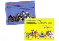 MUSIC FOR LITTLE PEOPLE & VERY LITTLE PEOPLE Books/CDs Set
