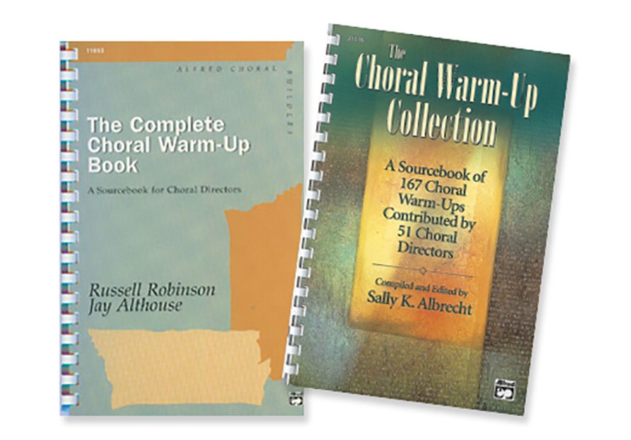 CHORAL WARMUPS Spiral Paperbacks Set Music in Motion