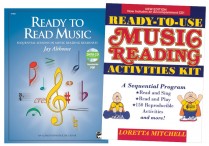 READY TO READ MUSIC &  READY TO USE MUSIC  Books/CDs