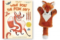 WHAT DOES THE FOX SAY?  Hardback & FOX Puppet