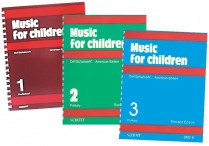 MUSIC FOR CHILDREN: American Edition Vols. 1-3  Spiral Paperbacks