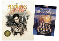 IN FLANDERS FIELDS Book & STORY OF MUSIC OF SILENT NIGHT DVD