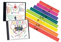 BOOMWHACKERS GAMES & MORE CDs plus DIATONIC BOOMWHACKERS Set