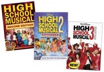 HIGH SCHOOL MUSICALS 1, 2, & 3 DVDs