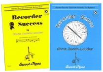 RECORDER SUCCESS Method & RECORDER GAMES Books & PowerPoint CDs