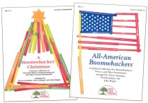 ALL-AMERICAN & A BOOMWHACKER CHRISTMAS Books/CDs Set