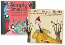 SIMPLY FANTASTIC & LISTEN TO THE BIRDS Books & CDs Set