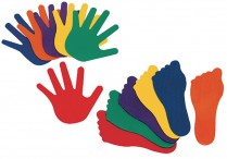 FUNKY FEET and HAPPY HANDS SPOT MARKERS Set
